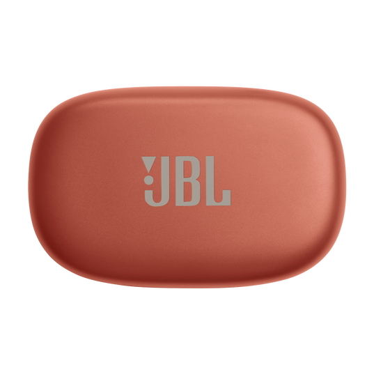 JBL Endurance Peak 3 - Coral - Dust and water proof True Wireless active earbuds - Top